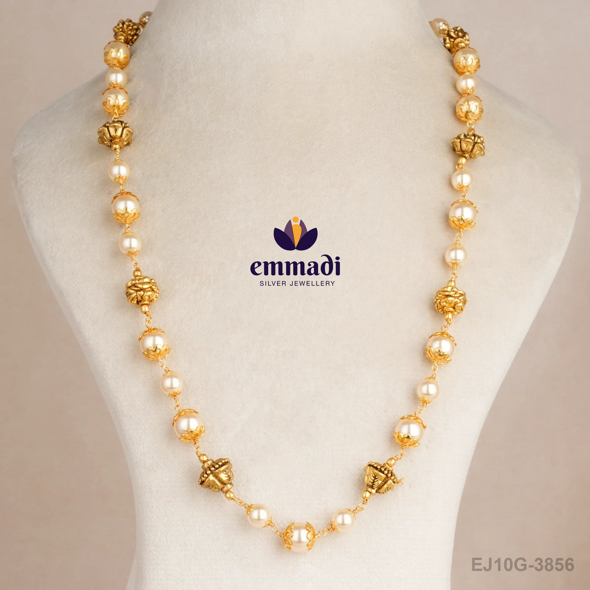 Hastinapura Pearls White Chain