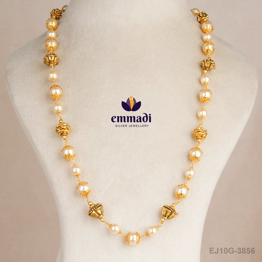 Hastinapura Pearls White Chain