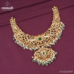 Madhavilata Stone Multi Necklace