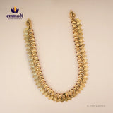 Saranya's KASULAPERU White Long Necklace Collection: Handcrafted Indian Jewelry