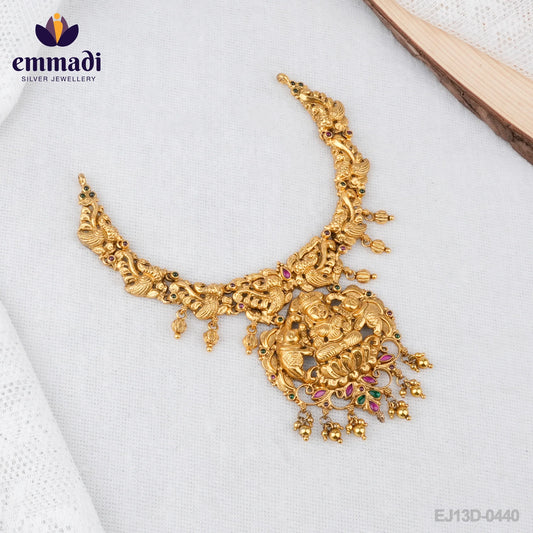 NAKSHI MULTI NECKLACE: Exquisite Indian Jewellery crafted with Pure Gold Plating and Pure 92.5 Silver