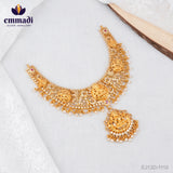 NAKSHI MULTI NECKLACE: Exquisite Indian Jewellery crafted with Pure Gold Plating and Pure 92.5 Silver