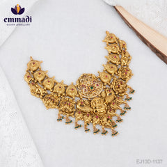 NAKSHI MULTI NECKLACE: Exquisite Indian Jewellery crafted with Pure Gold Plating and Pure 92.5 Silver