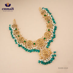 Toshale Nakshi Green Necklace