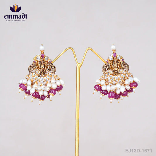 Kallolee Nakshi Red Hangings