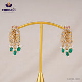 Saranya's Nakshi Red Hangings: Handcrafted Indian Jewellery