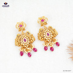 Indranee Elegant Pink Stone Hangings