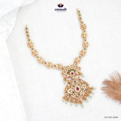 INDUKALA Exquisite Multi-Color Stone Necklace