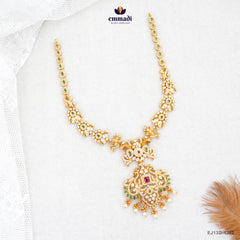 INDULEKHA Exquisite Multi-Color Stone Necklace