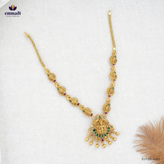 INDUMATY Captivating Multi-Colored Nakshi Necklace