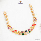 INDUPRIYA Exquisite Multi-Stone Necklace Collection