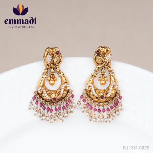 Nagashree Nakshi Red Hangings