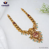 Niramayee Kundan Nakshi Multi Long Necklace