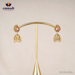 Rung Kundan Nakshi Pink Buttalu