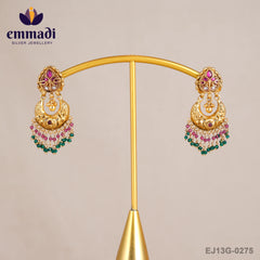 Soch Kundan Nakshi Pink Hangings