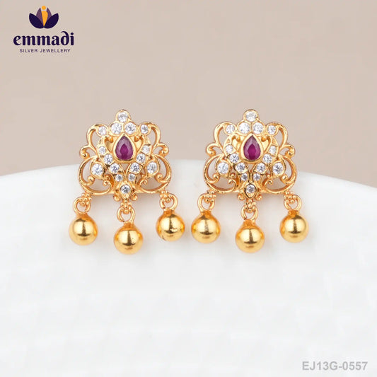 Payodh Stone Pink Studs