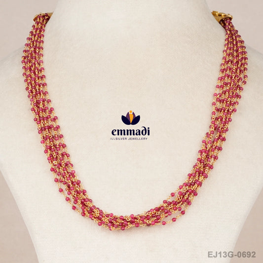 Samireh Beads Pink Chain