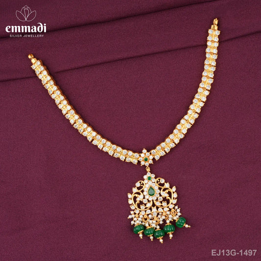 Sumi Stone Green Necklace