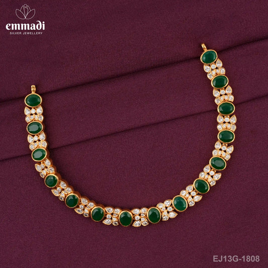 Disai Stone Green Necklace