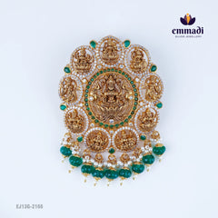 Manvi Nakshi Green Pendant