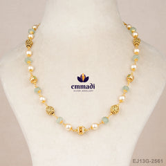 Sakti Pearls Green Chain