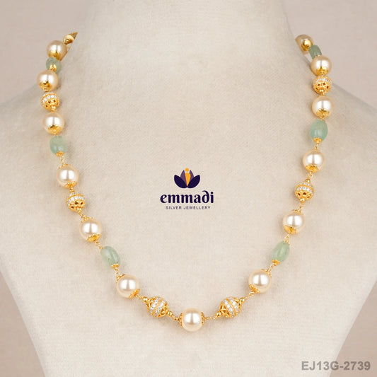 Tanvi Beads Green Chain