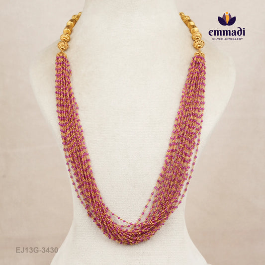 Gitali Beads Pink Chain