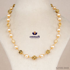 Gomati Pearls White Chain