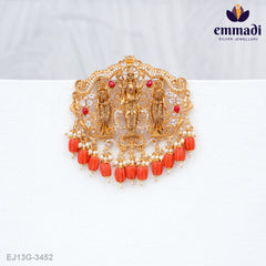 Harshi Nakshi Red Pendant