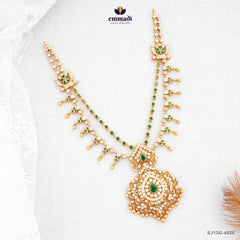 INDYRAH Exquisite Green Stone Necklaces