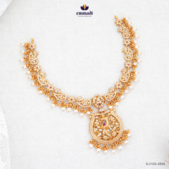 IPSA Exquisite Pink Stone Necklace
