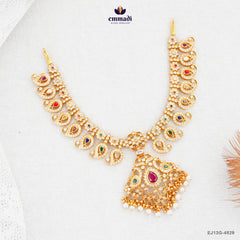 IPSHITA Elegance in Multi-Colored Necklaces