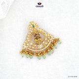 ISHWARYA Exquisite Green Nakshi Pendant