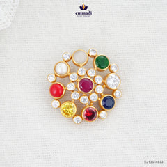 JAGANMAYEE Exquisite Multi-Stone Pendant Collection