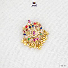JAGRATEA Stunning Multi-Stone Pendant Jewelry