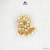 JAISAKTHI Elegant Green Stone Pendant