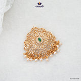 Janhitha Enchanting Green Stone Pendants