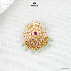 JAYADURGA Exquisite Pink Stone Pendant