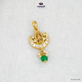 JAYAPRABHA Elegant White Nakshi Pendant