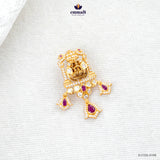 JEGATHISWARY Elegant Pink CZ Nakshi Pendant