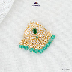 JHALAK Exquisite Green CZ Pendant