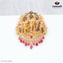 Laksmi Ramparivar Red Pendant