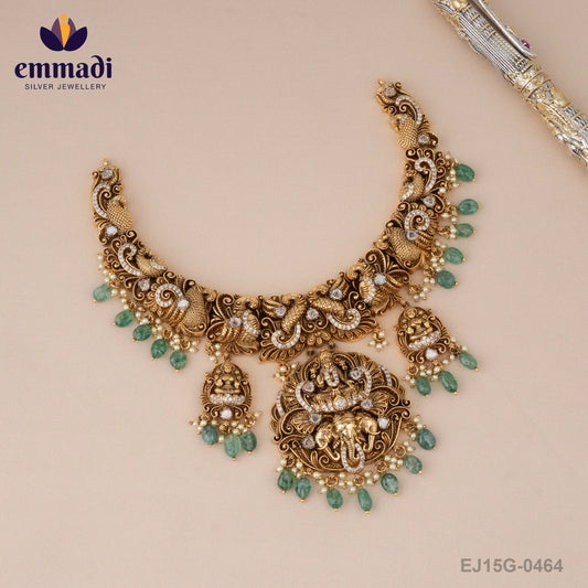 Rajini Victorian White Necklace