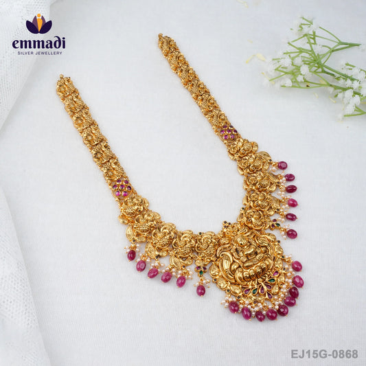 Tosa?i Kundan Nakshi Multi Long Necklace