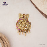 Yalini Kundan Nakshi Multi Pendant