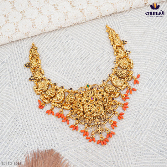 Priya’s Pagadam Multi Nakshi Necklace