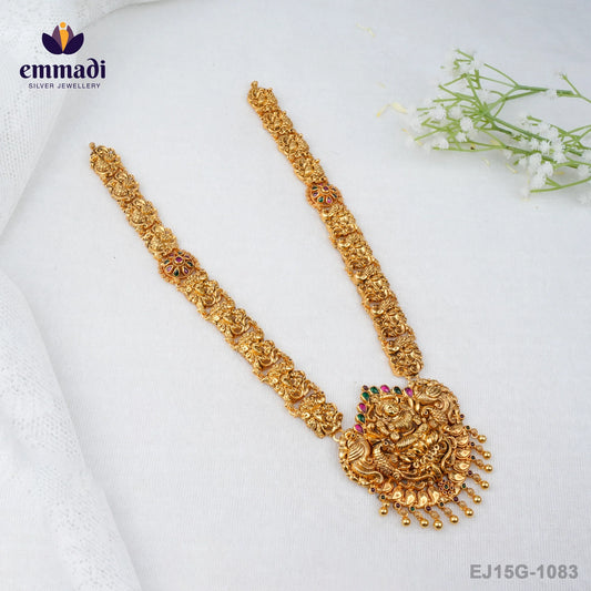 Yogini Kundan Nakshi Multi Long Necklace