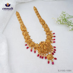 Abhisri Kundan Nakshi Multi Long Necklace