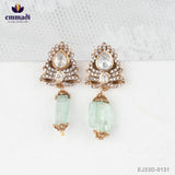 Rajkumari's Victorian White Hangings - Handcrafted Indian Jewelry