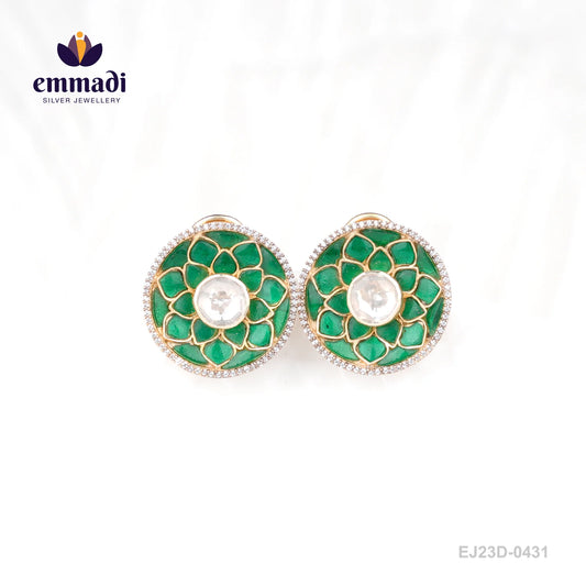 Mausami Victorian Green Studs